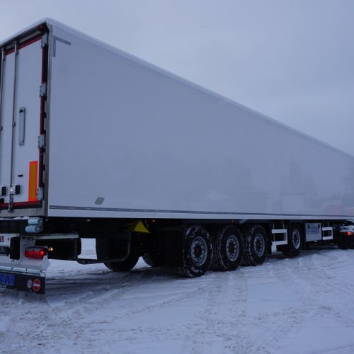 Полуприцеп рефрижератор HASTRAILER 16,5м / 4 оси, ХОУ Carrier Vector 1950
