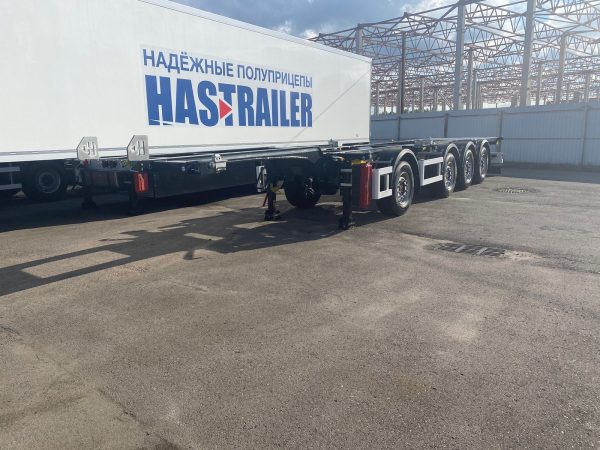 Полуприцеп HASTRAILER контейнеровоз 100-40, 4-х осный оси BPW. — изображение 4
