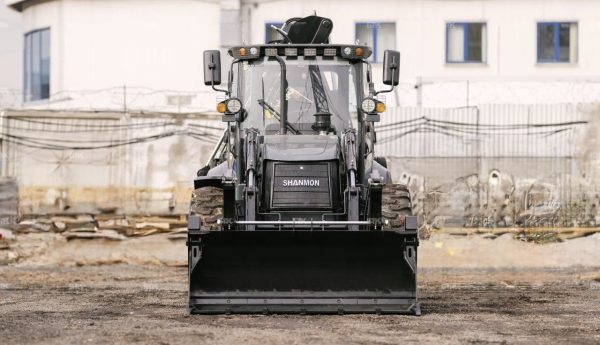 Экскаватор погрузчик Shanmon 388H Black Edition MAX (HUSCO Carraro) — изображение 3