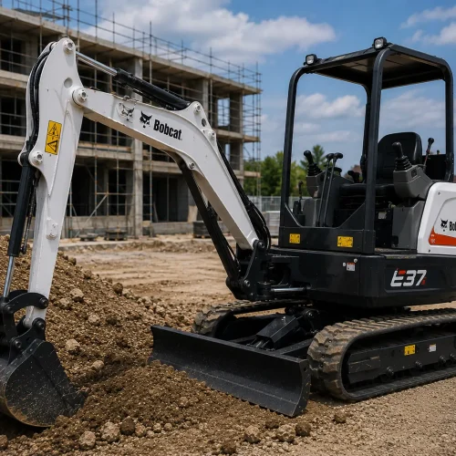 Гусеничный мини-экскаватор Bobcat E37 (Бобкэт)