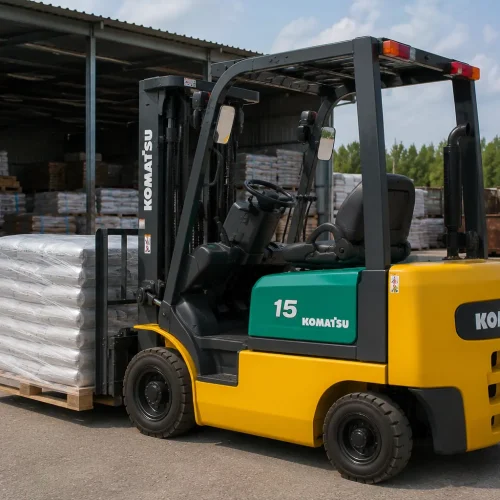 Вилочный автопогрузчик Komatsu FD15T-21 1,5 т, дизель