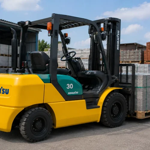 Вилочный автопогрузчик Komatsu FD30HT-17 3 т, дизель