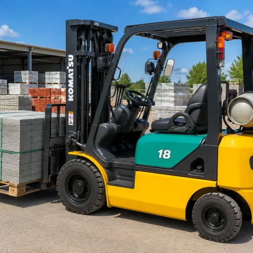 Вилочный автопогрузчик Komatsu FG18T-21 1,8 т, бензин