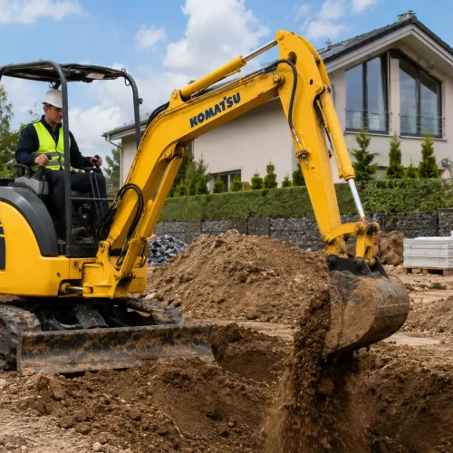 Экскаватор Komatsu PC35MR-3