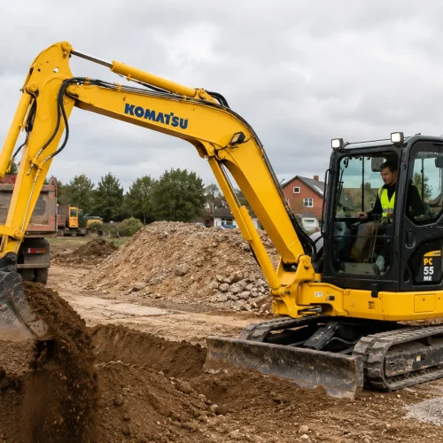Экскаватор Komatsu PC55MR-3