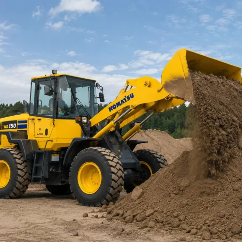 Колесный погрузчик Komatsu WA150-6