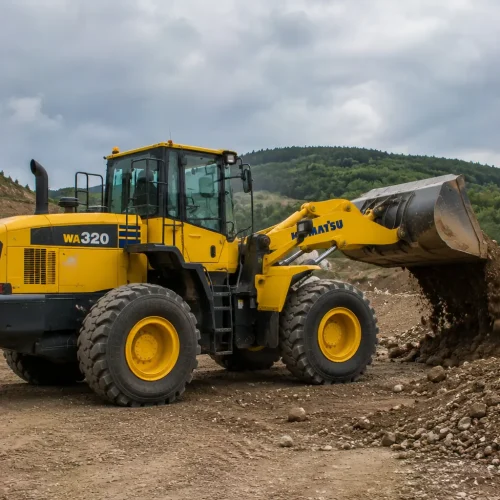 Фронтальный погрузчик Komatsu WA320-6