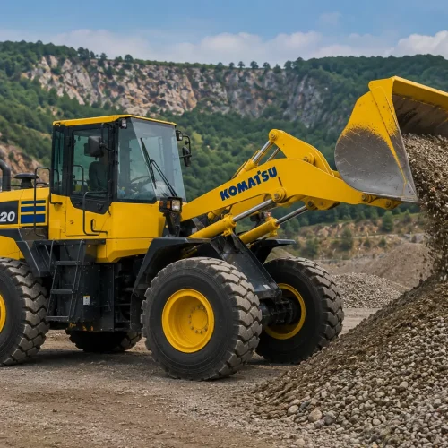 Колесный погрузчик Komatsu WA320-6