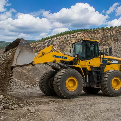 Фронтальный погрузчик Komatsu WA380-6