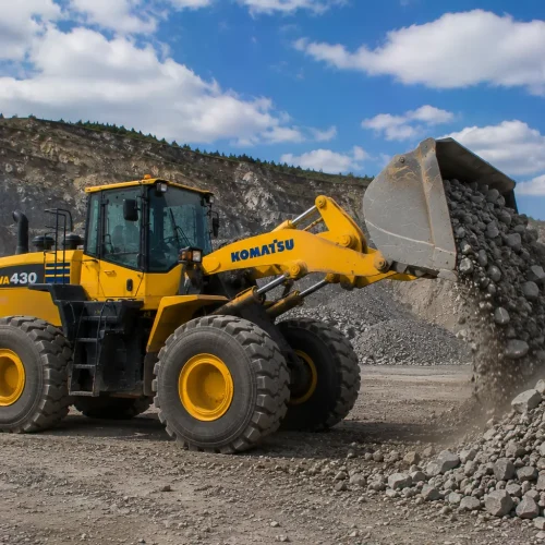 Фронтальный погрузчик Komatsu WA430-6