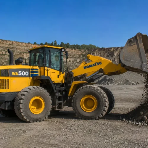 Фронтальный погрузчик Komatsu WA500-6