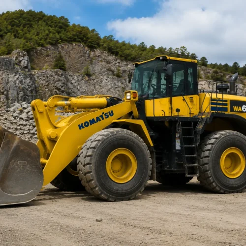 Колесный погрузчик Komatsu WA600-6