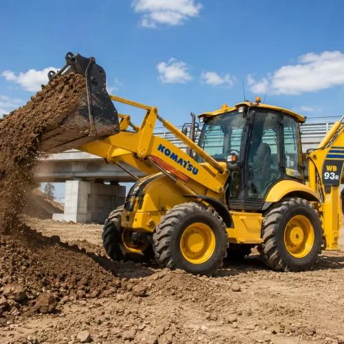 Экскаватор-погрузчик Komatsu WB93R-5E0