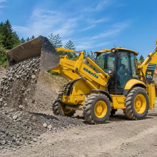 Экскаватор-погрузчик Komatsu WB97S-5E0