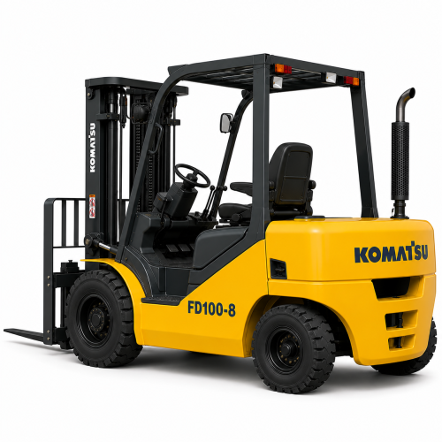 Дизельные погрузчики Komatsu FD100-8