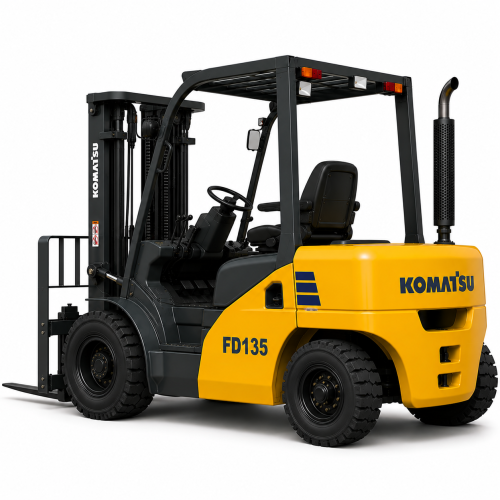 Дизельные погрузчики Komatsu FD135