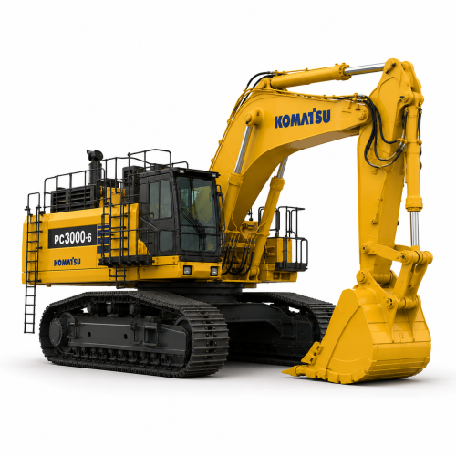 Карьерные экскаваторы Komatsu PC3000-6