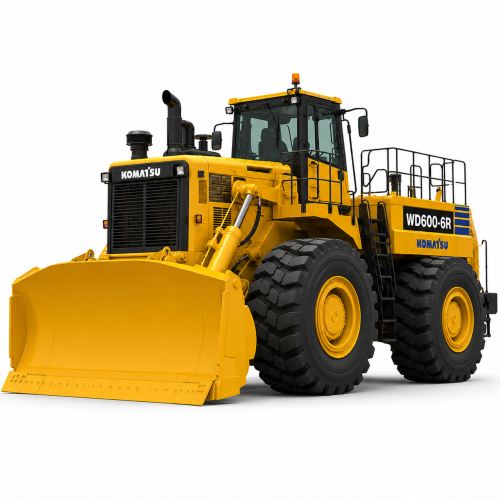 Колесные бульдозеры Komatsu WD600-6R