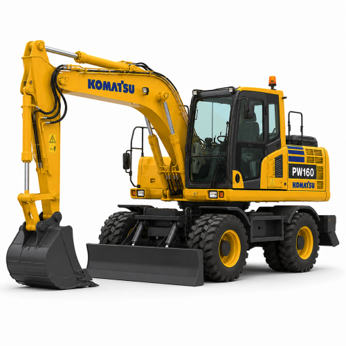 Колесные экскаваторы Komatsu PW160