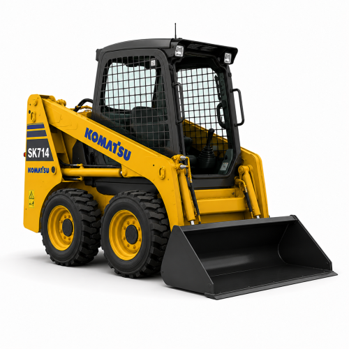 Мини-погрузчики Komatsu SK714