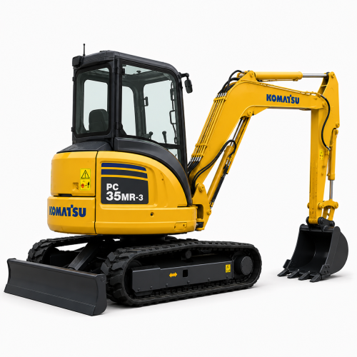 Мини-экскаваторы Komatsu PC35MR-3