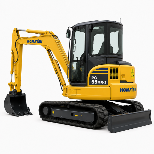 Мини-экскаваторы Komatsu PC55MR-3