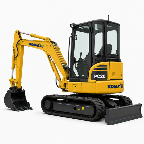 Мини-экскаваторы Komatsu PC20