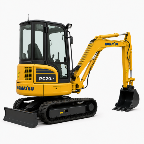 Мини-экскаваторы Komatsu PC20-7