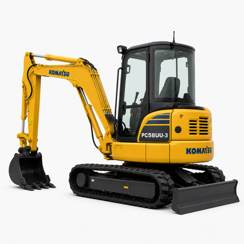 Мини-экскаваторы Komatsu PC58UU-3