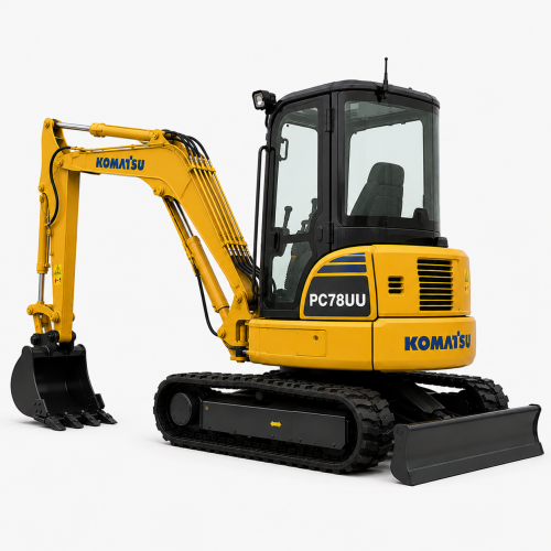 Мини-экскаваторы Komatsu PC78UU