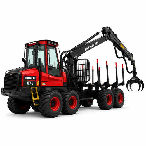 Форвардеры Komatsu 875