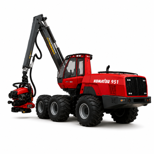Харвестеры Komatsu 951