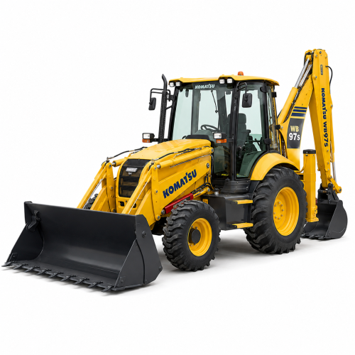 Экскаваторы-погрузчики Komatsu WB97S
