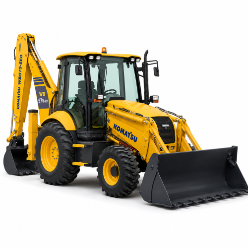 Экскаваторы-погрузчики Komatsu WB97S-5E0