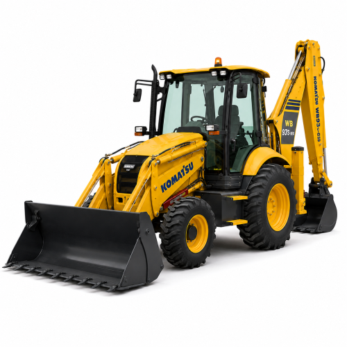 Экскаваторы-погрузчики Komatsu WB93S-5E0