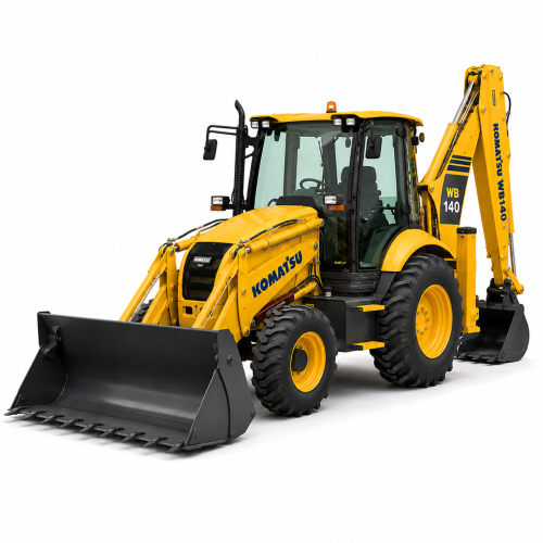 Экскаваторы-погрузчики Komatsu WB140