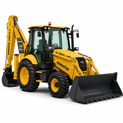 Экскаваторы-погрузчики Komatsu WB97S-5